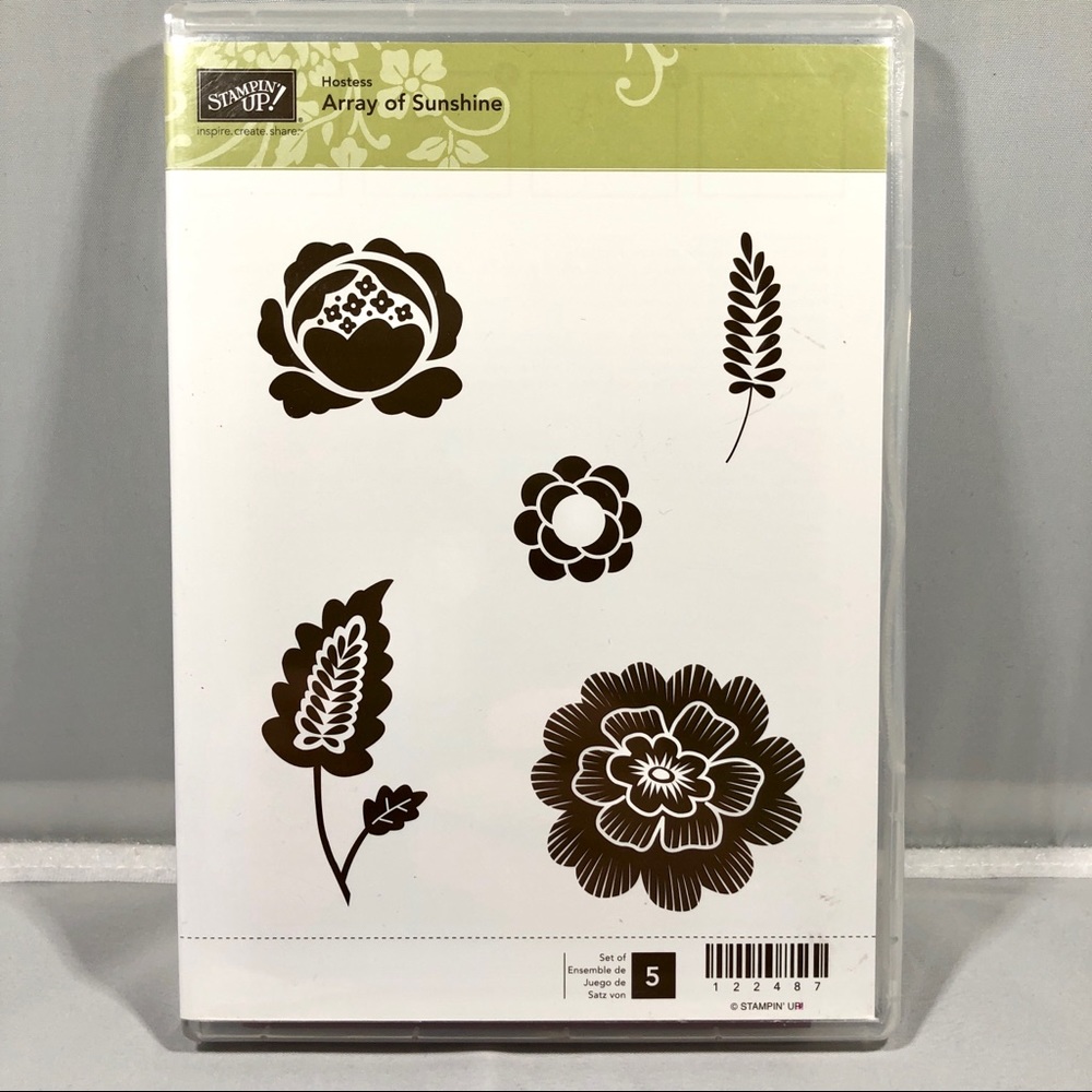 Stampin’ Up! ARRAY of SUNSHINE Stamps Set
(5 stamps)